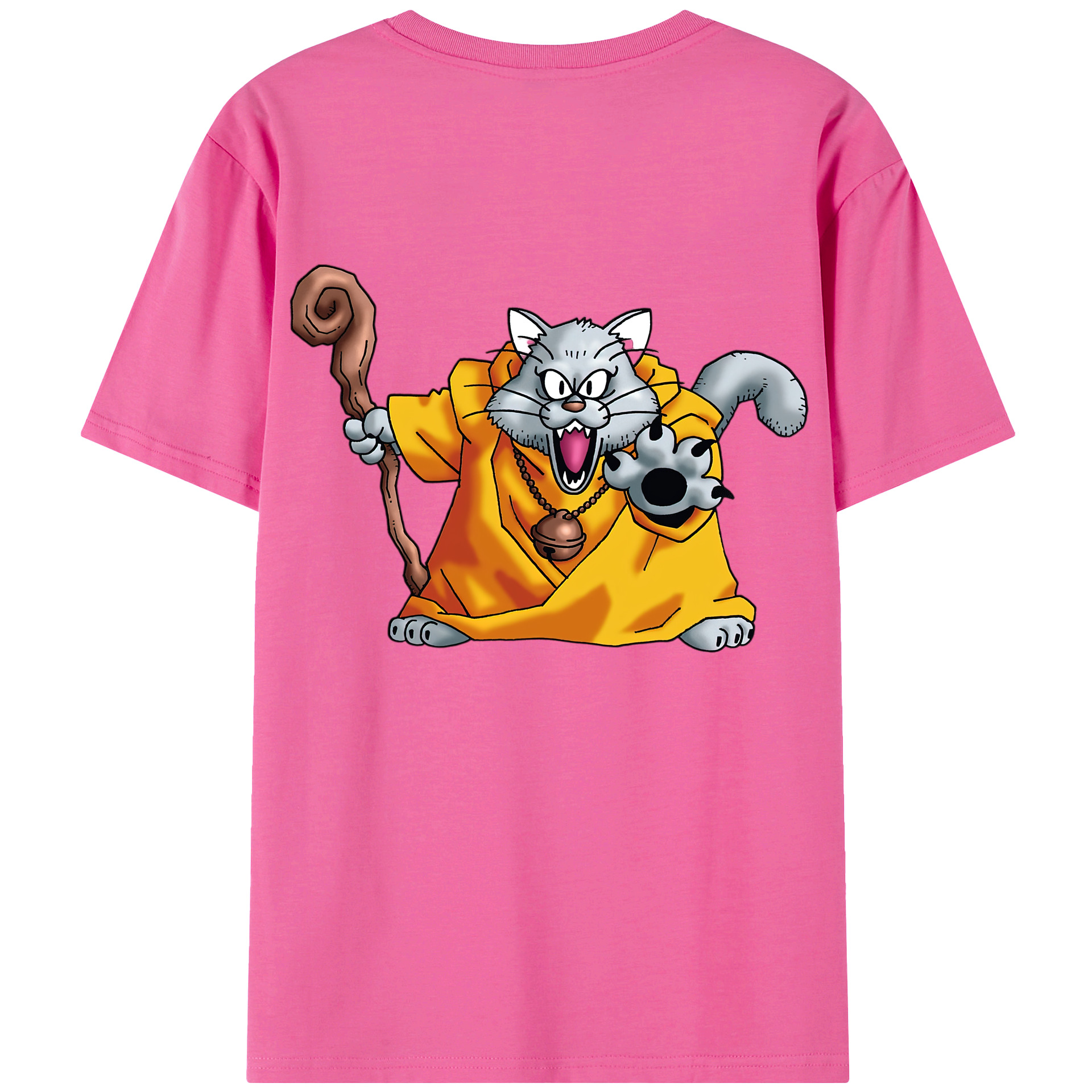 （画像用） ドラゴンクエスト Doragon Kuesuto Dragon Quest レディース半袖Tシャツ(バックプリント)